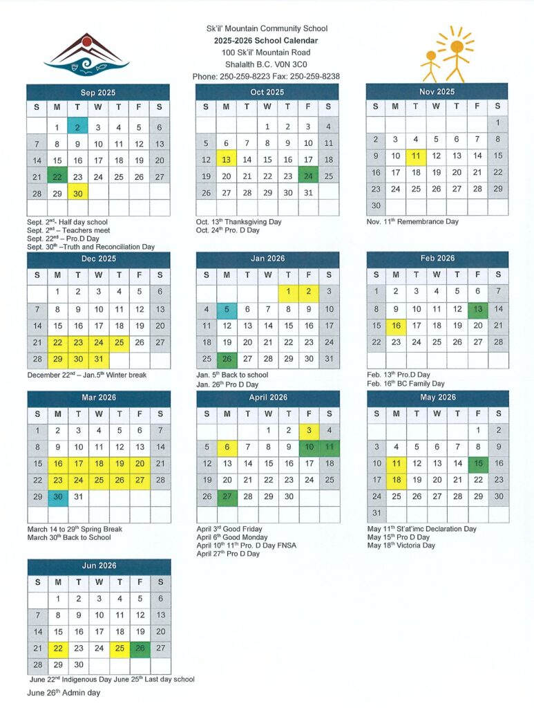 Yearly-Calendar